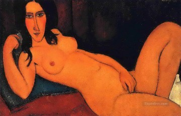 Amedeo Modigliani Painting - desnudo reclinado 1917 2 Amedeo Modigliani